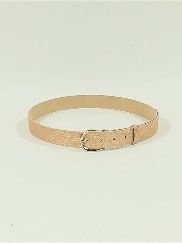 Curea piele sintetica pink gold Pinky