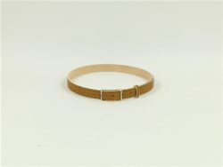 Curea piele sintetica camel cu model Cleopatra