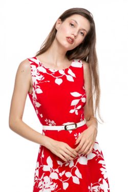 Curea piele naturala alba si catarama metalica aurie 2 cm