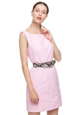 Curea piele naturala print sarpe Moira
