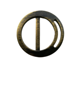 Set 4 catarame din nylon auriu invechit Mabo 4 cm