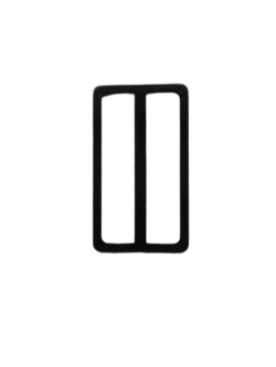 Set 5 catarame metalice de reglaj plate emailate negru lucios Mabo 5 cm