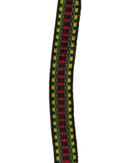 Rola 20 metri banda poliester multicolora Mabo 1.3 cm