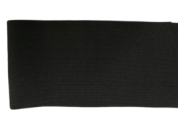 Rola 50 metri elastic soft negru Mabotex 9 cm