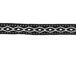 Rola 20 metri banda poliester cu motive geometrice Mabo 1.5 cm