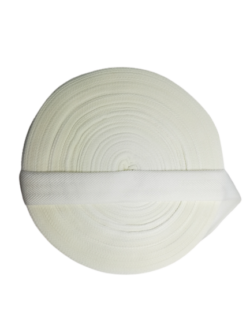 Rola 50 metri banda poliester alba Mabotex 4 cm