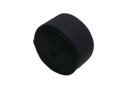 Rola 10 metri banda textila bleumarin bumbac/vascoza Mabo latime 4 cm