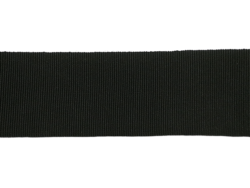 Rola 10 banda textila neagra bumbac/vascoza Mabo latime 4 cm