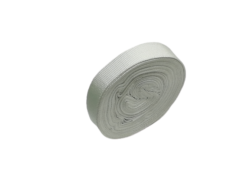 Rola 10 metri banda textila alba bumbac/vascoza Mabo latime 1.5 cm