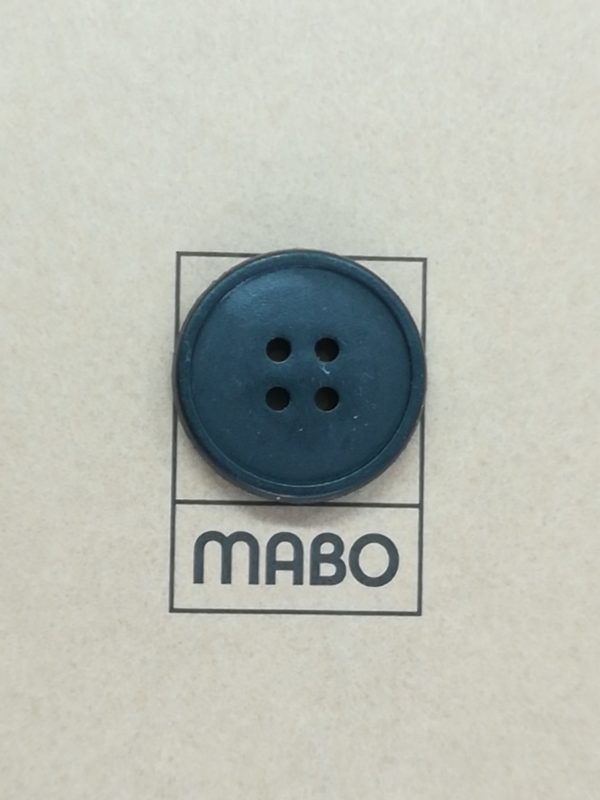 Set 100 nasturi din cauciuc natural negri Mabo L.32 2 cm