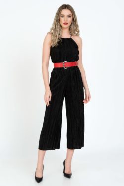 Curea piele naturala rosie print sarpe Eva