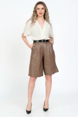Curea piele naturala neagra Thimea