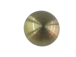 Set 30 nasturi nylon cu picior antic brass Mabotex 3cm