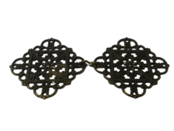 Inchidere metalica din doua parti antic brass Mabotex 3.6cm