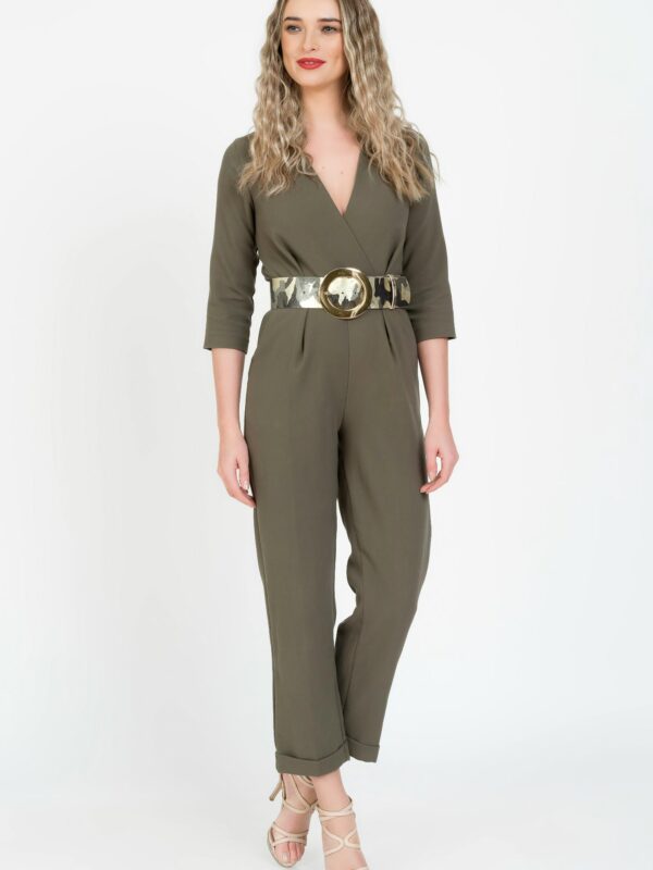 Curea piele naturala camuflaj Classy