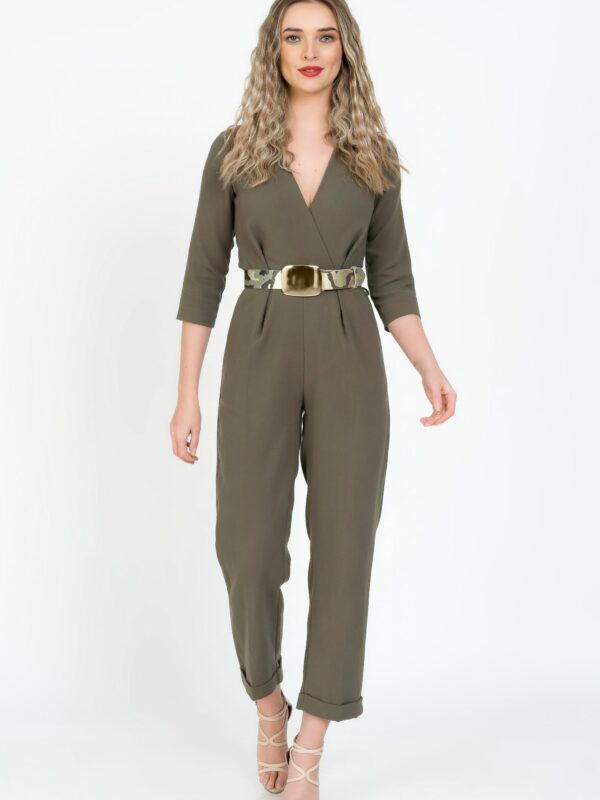 Curea piele naturala camuflaj Wish