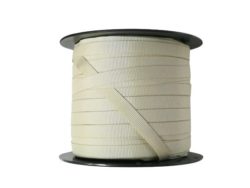 Rola 50 metri banda gros grain poliester bej 1cm