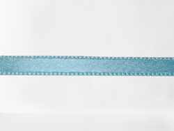 Rola 25 metri banda satinata 100% poliester bleu 6mm