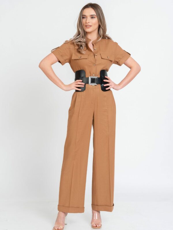 Brau dama piele naturala neagra Simmetry