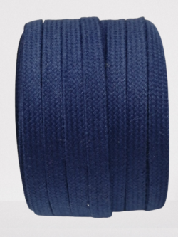 Rola 25 metri snur navy plat bumbac100% Mabotex 10 mm