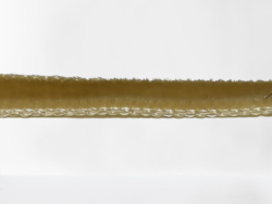 Rola 10 metri banda catifea 100% poliamida,camel,7mm