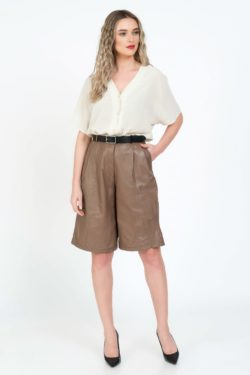 Curea piele naturala neagra Giulia