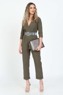 Miss M plic dama piele sintetica gun metal