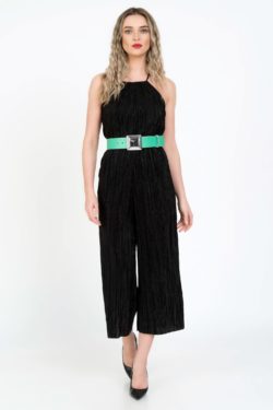 Curea piele naturala verde Vera