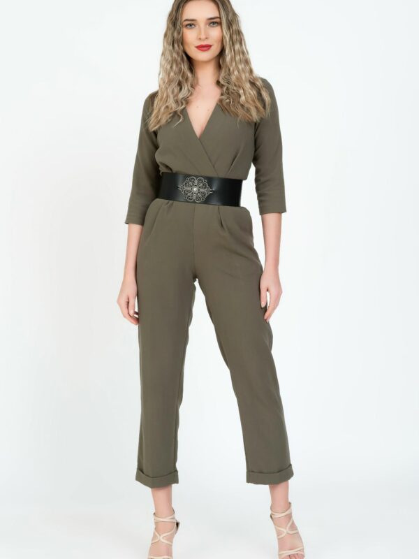 Curea piele naturala neagra Diana