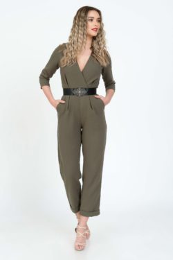 Curea piele naturala neagra cu filigran Florance