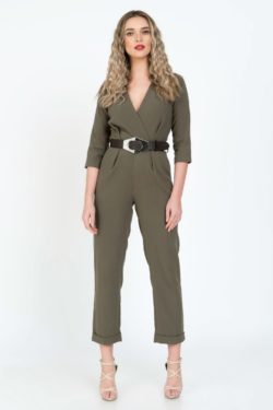 Curea piele naturala croco maro Hilary