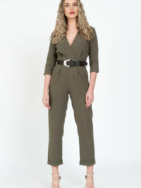 Curea piele naturala croco maro Hilary