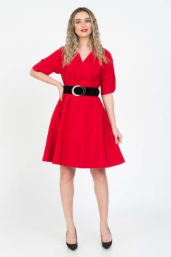 Curea imitatie piele neagra si catarama 6cm