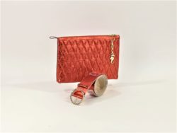 Set cadou Lady M rosu metalizat