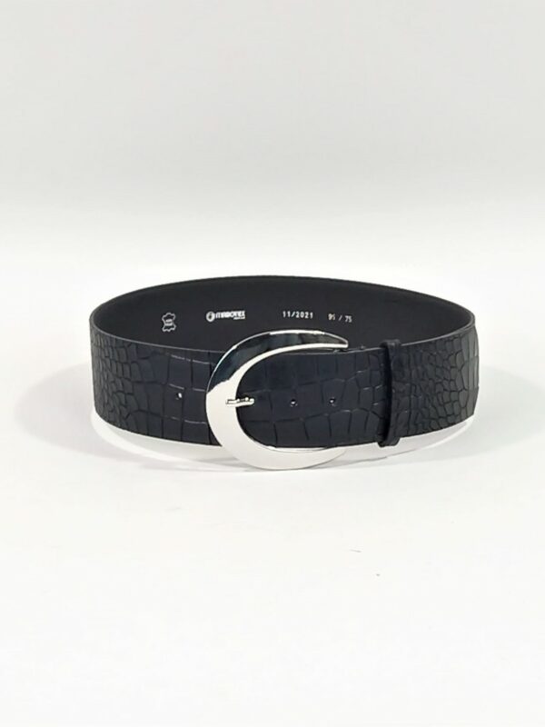 Curea neagra print croco 6