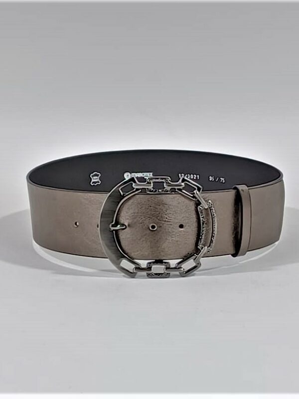 Curea piele bronz 6cm