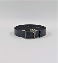 Curea piele neagra 5cm