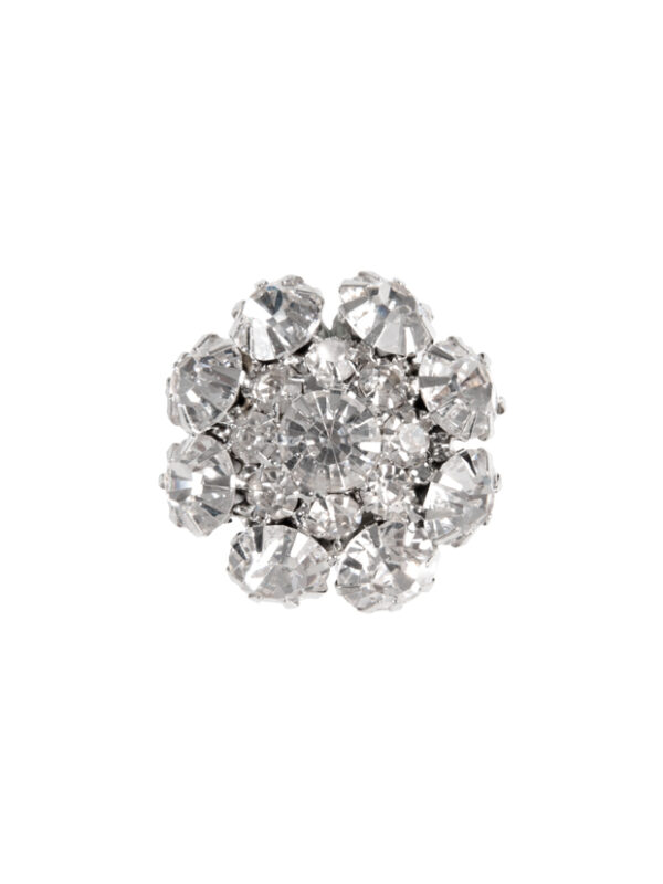 Set 3 nasturi metalici bijuterie model "Floare" L44 - 2,8 cm