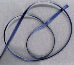 Banda satinata bleumarin