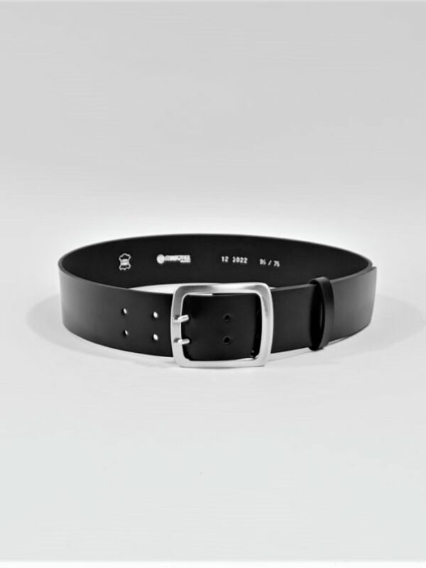 Curea piele neagra 4.5 cm