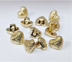 Nasturi nylon aurii inima