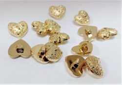 Nasturi nylon aurii inima