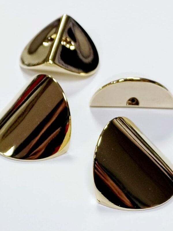 Set 3 nasturi nylon aurii ornamentali 38mm